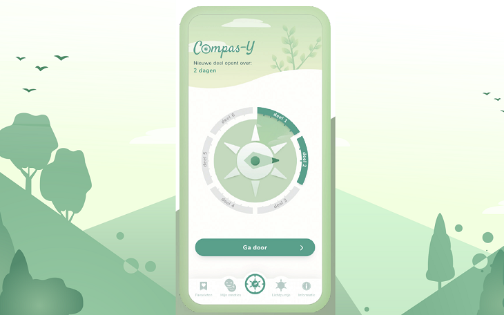 ‘Compas-Y’ Een nieuwe app voor ondersteuning oncologiepatiënten